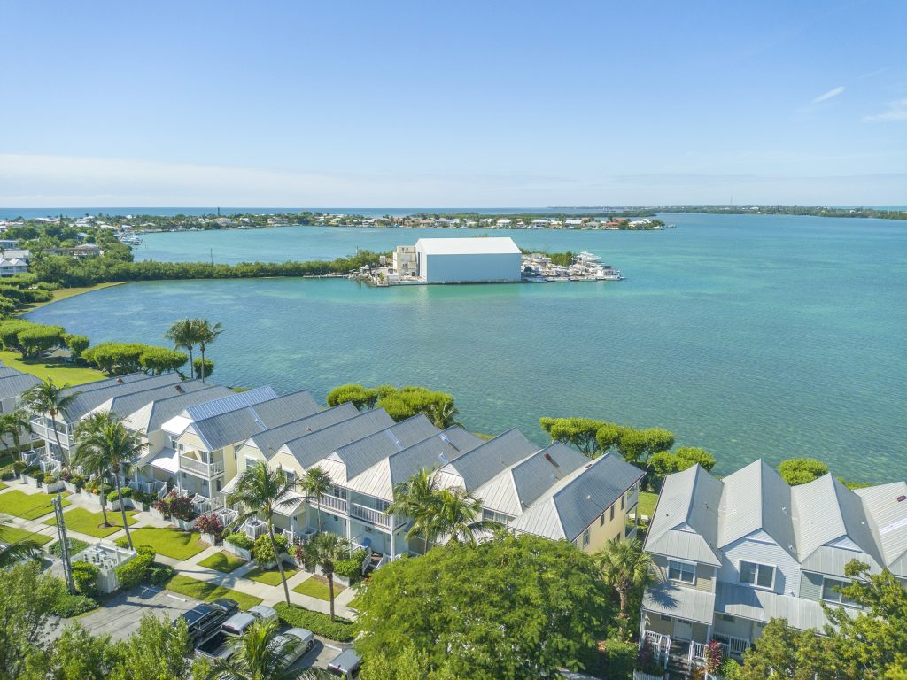 Aerial view of Village at Hawks Cay Villas